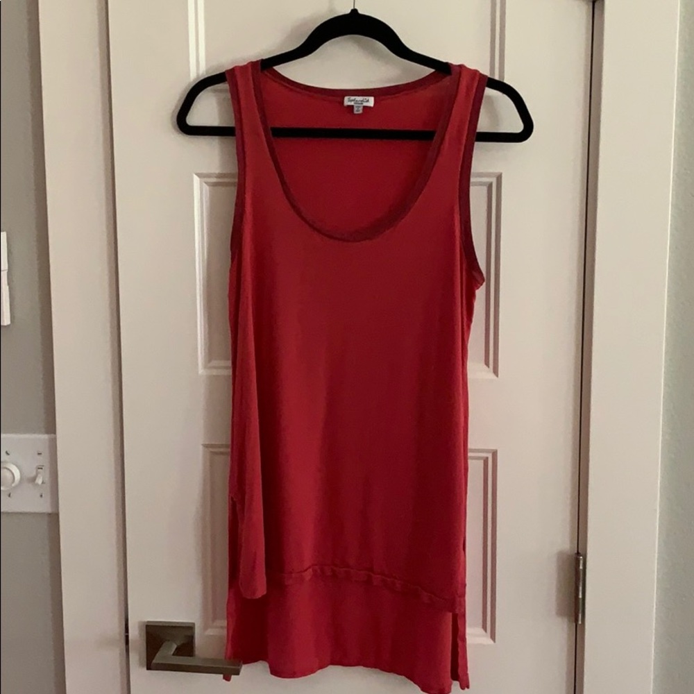 Splendid top high/low tank size medium